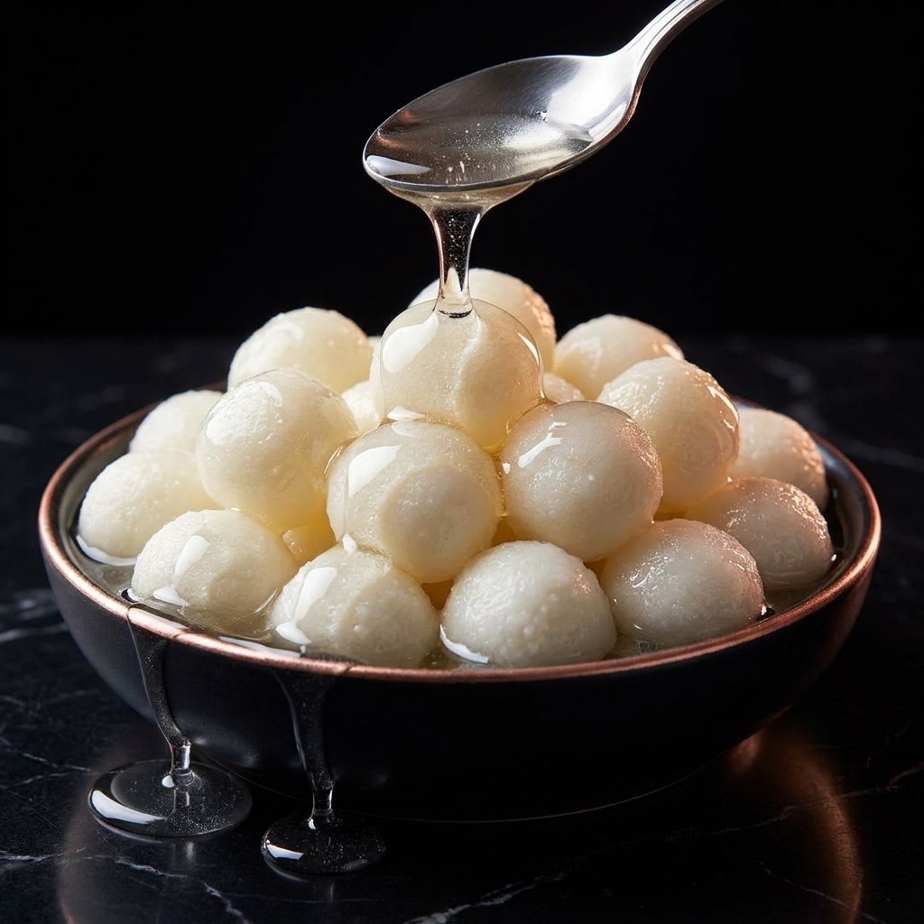 Chena murki — sugar-glazed chenna cubes